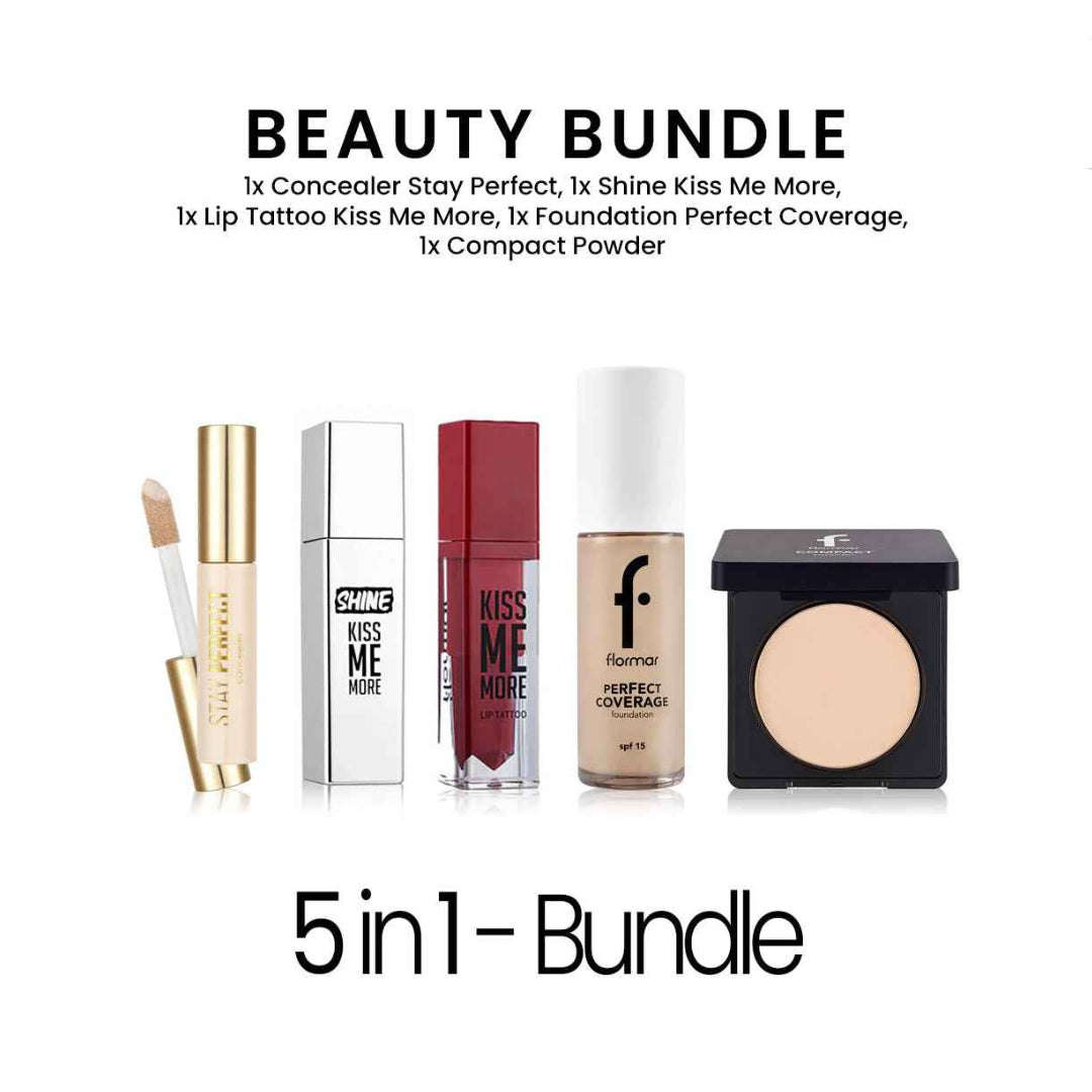 Flormar Beauty Essentials Bundle 5 in 1