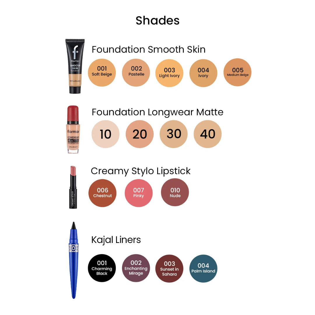Flormar Beauty Bundle 5 in 1