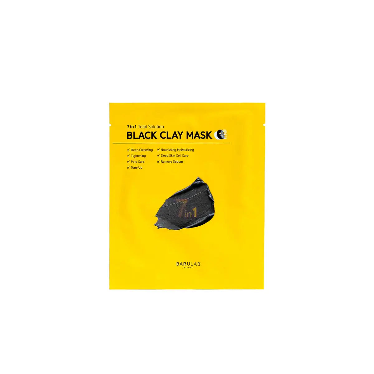 CAILYN BARULAB 7IN1 TOTAL SOLUTION BLACK CLAY MASK
