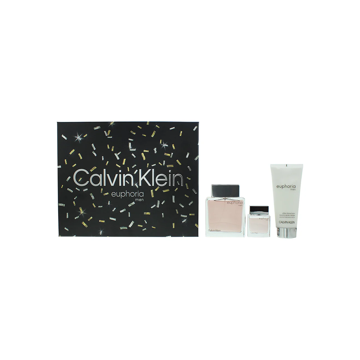 CALVIN KLEIN EUPHORIA MEN GIFT SET 3PCS
