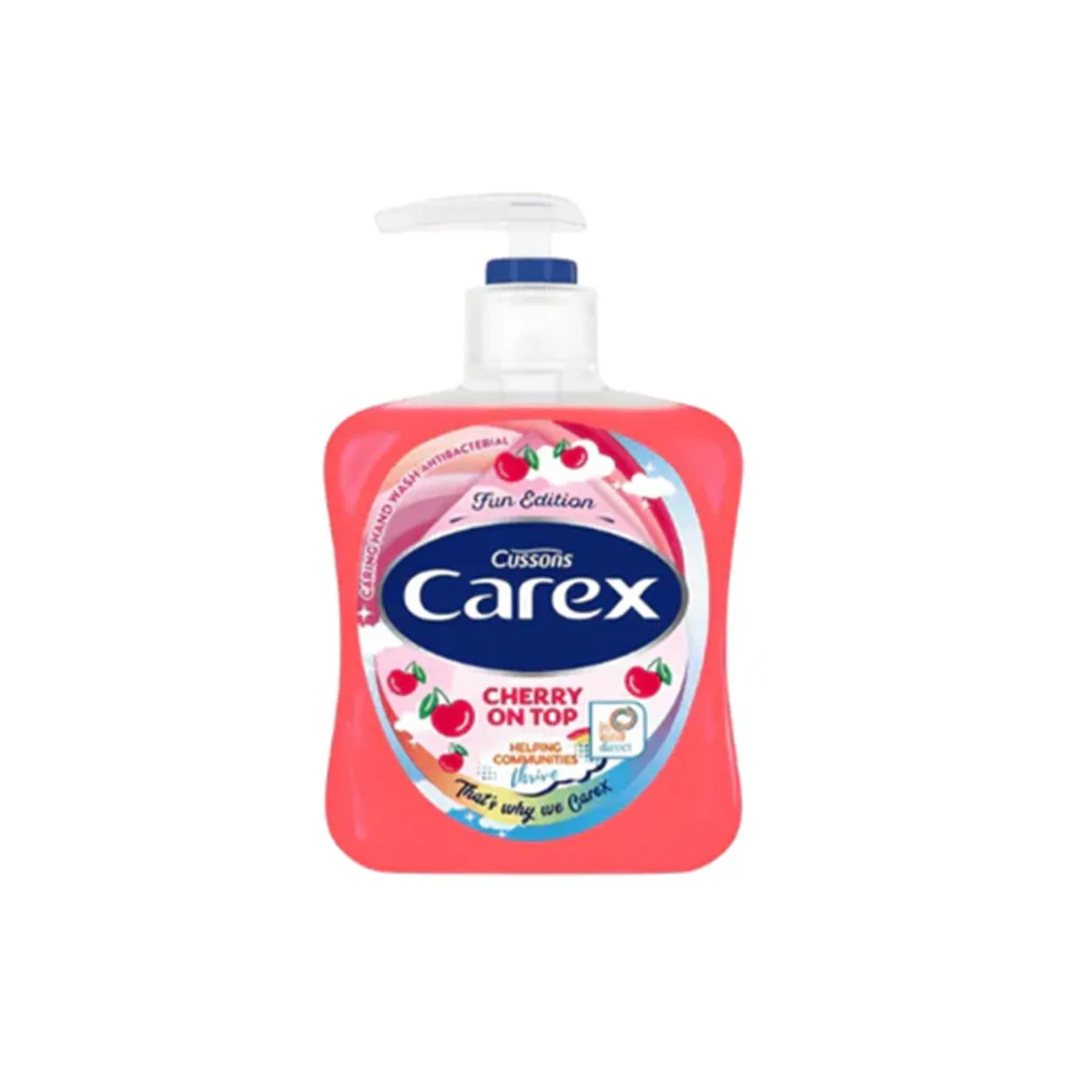 CAREX HAND WASH 250ML CHERRY ON TOP