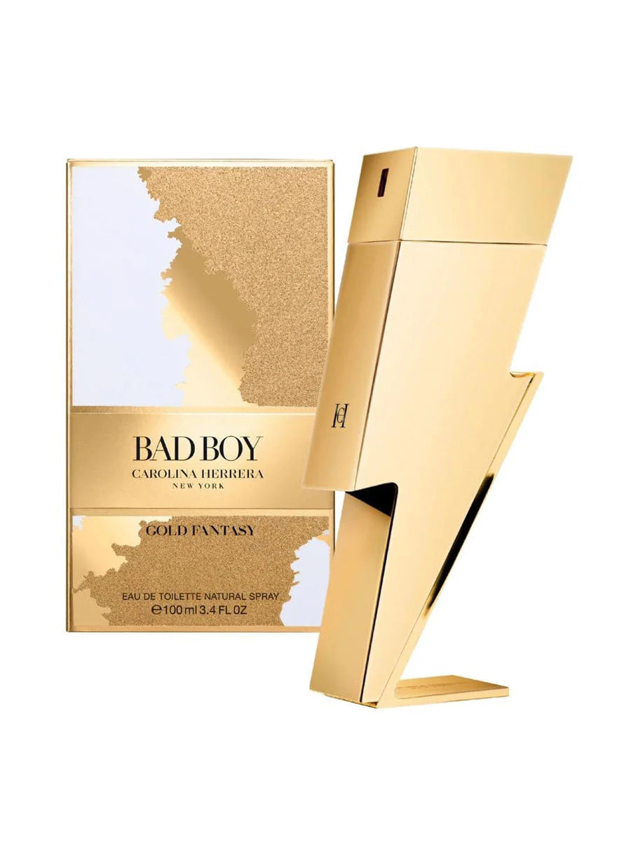 CAROLINA HERRERA BAD BOY GOLD FANTASY EDT 100ML
