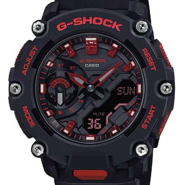 CASIO G SHOCK GA 2200BNR 1ADR