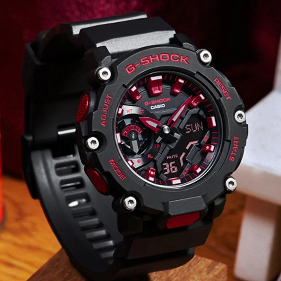 CASIO G SHOCK GA 2200BNR 1ADR