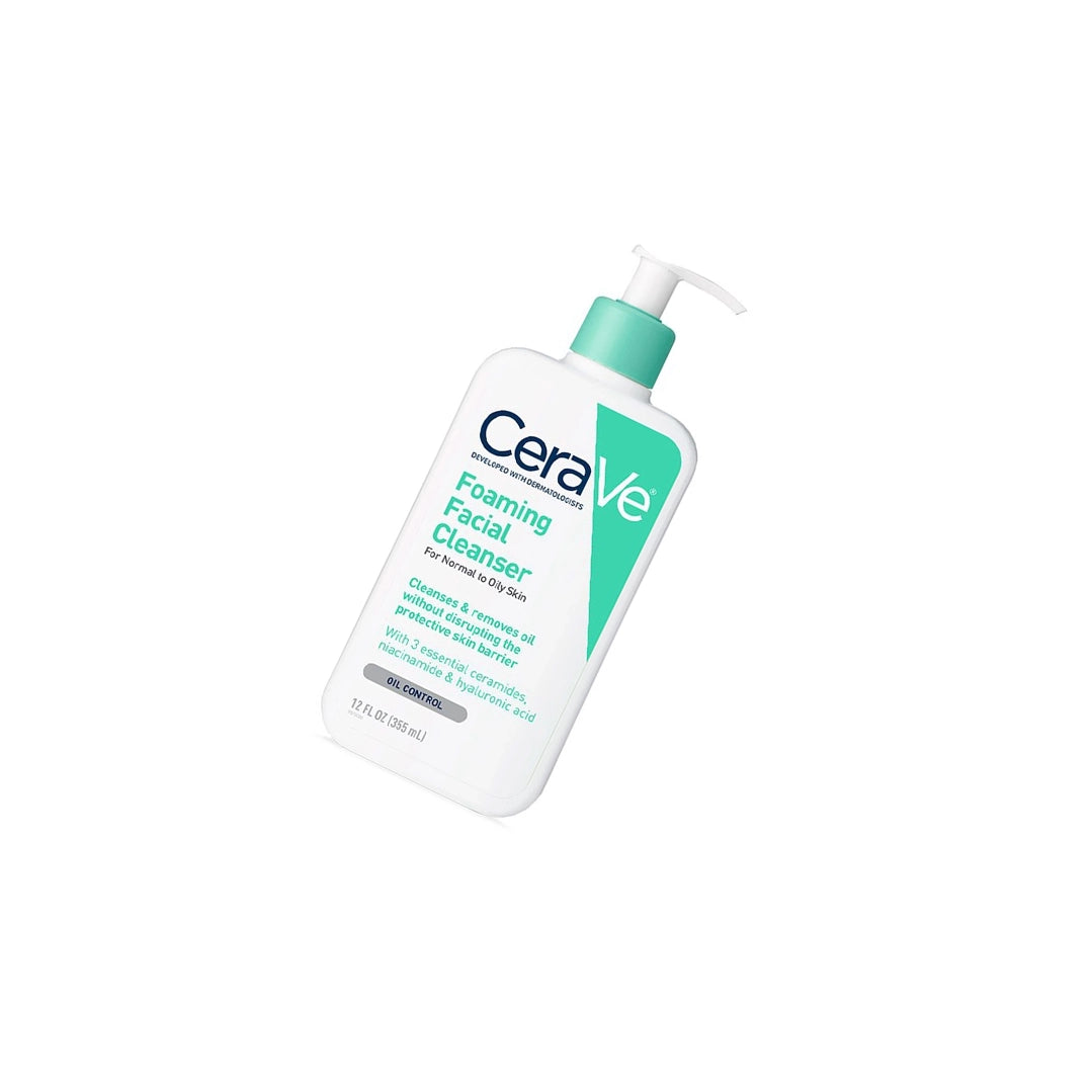 CERAVE FOAMING FACIAL CLEANSER 355ML OIL CONTROL