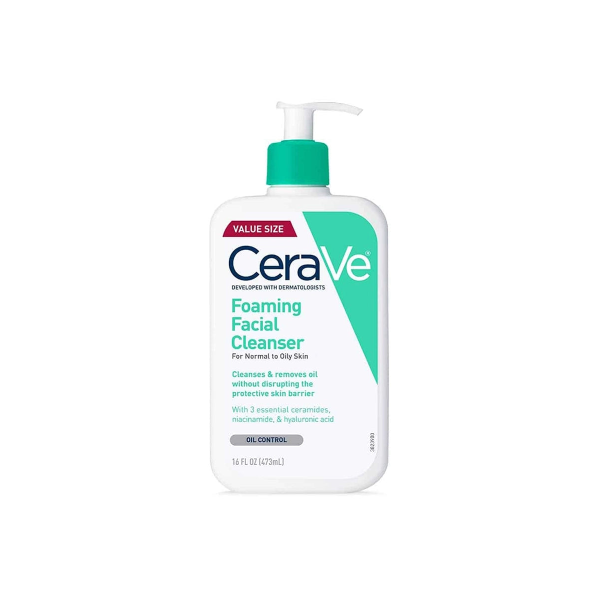 CERAVE FOAMING FACIAL CLEANSER 473ML OIL CONTROL