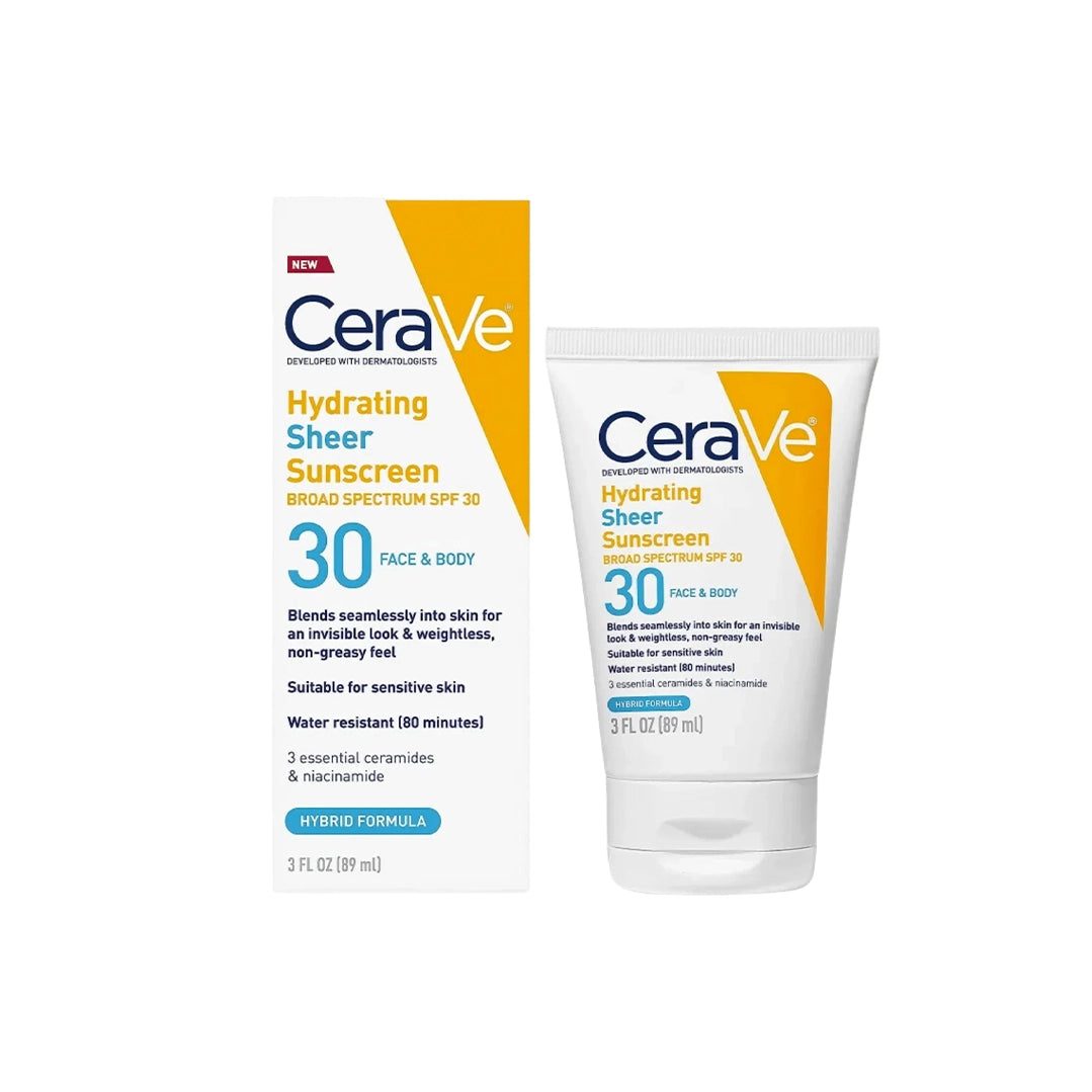 CERAVE HYDRATING SUNSCREEN SPF30 FACE & BODY 89ML