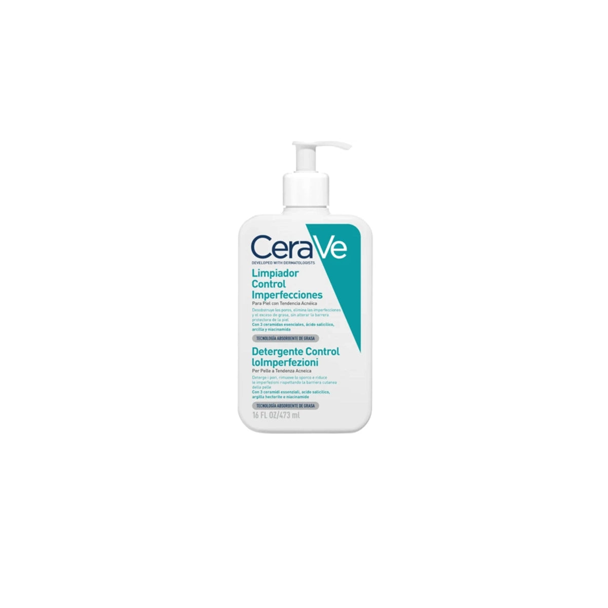 CERAVE UK BLEMISH CONTROL CLEANSER GEL 473ML