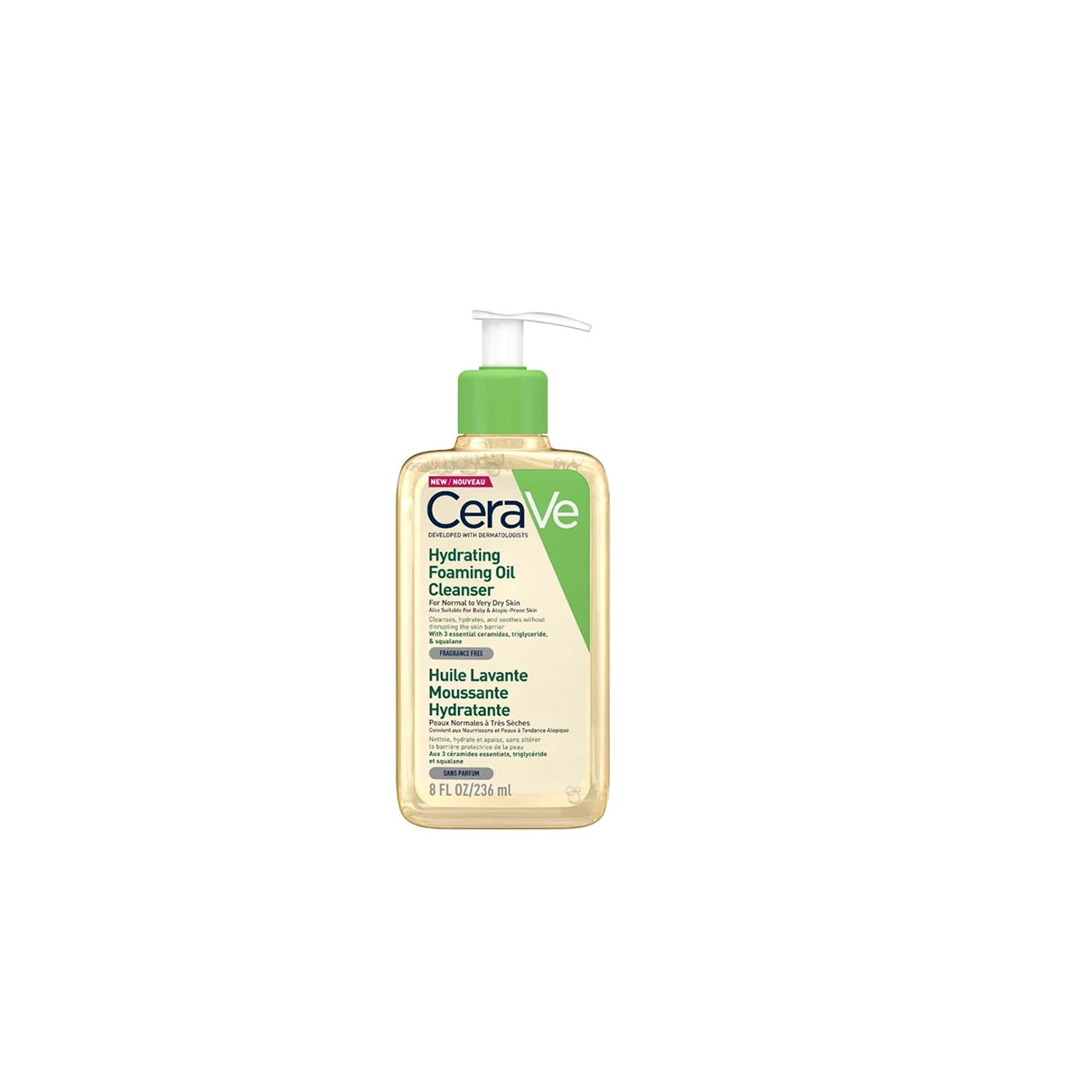 CERAVE UK HYDRATING FOAMING OIL CLEANSER 236ML
