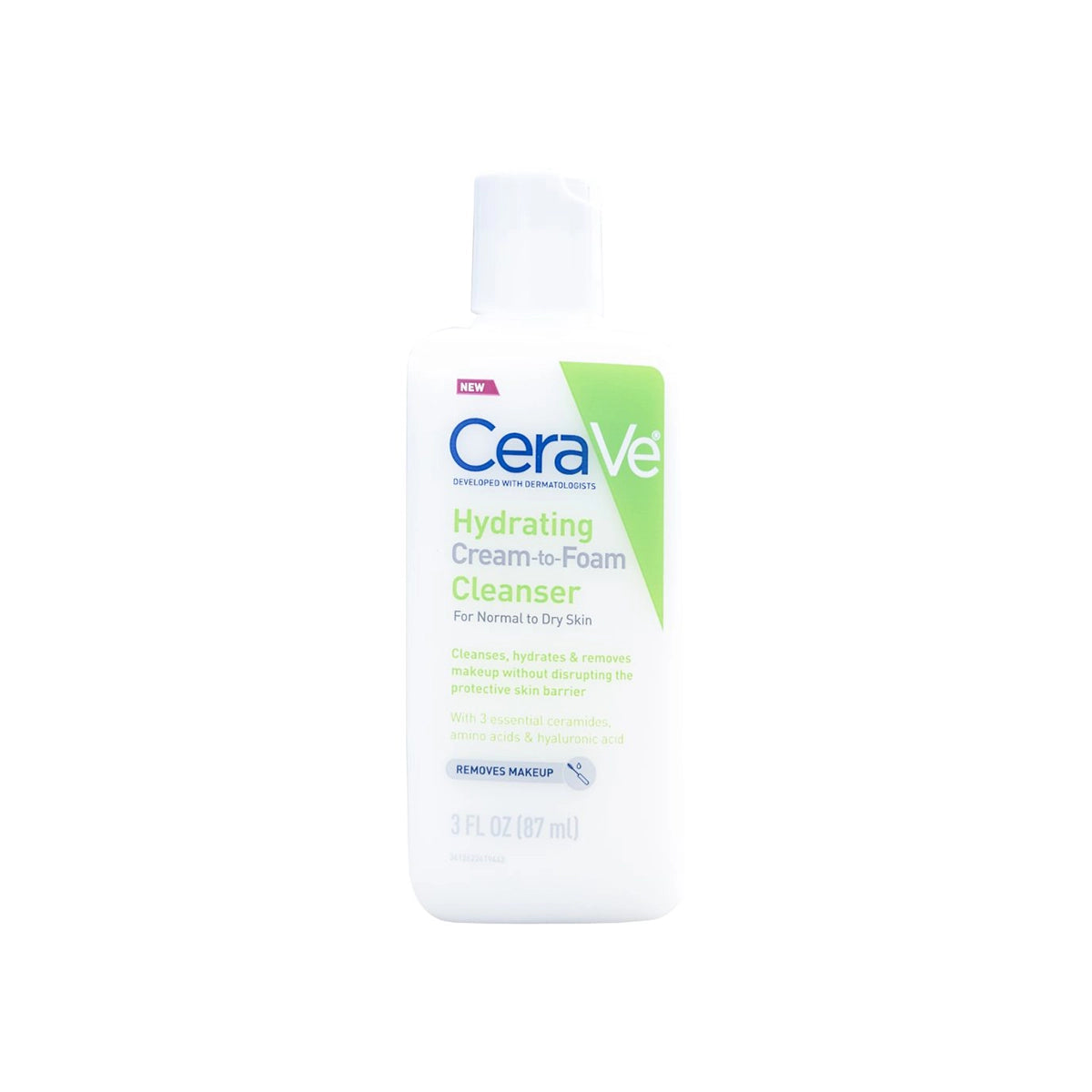 CERAVE HYDRATING CREAM TO FOAM CLEANSER 087ML