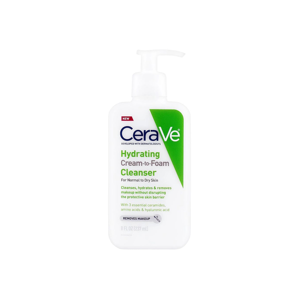 CERAVE HYDRATING CREAM TO FOAM CLEANSER 237ML