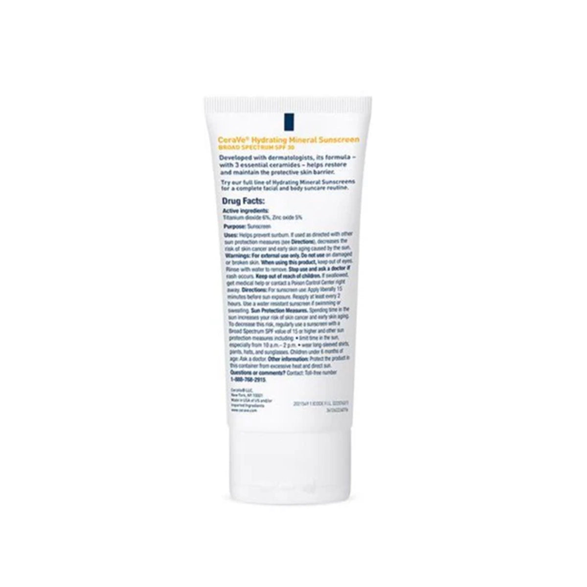 CERAVE HYDRATING SUNSCREEN SPF30 75ML