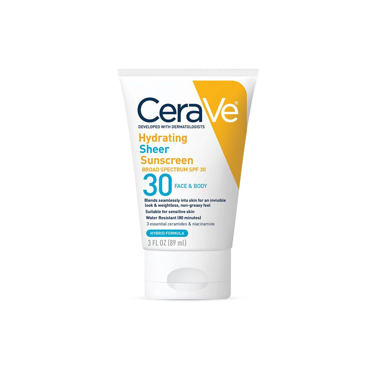 CERAVE HYDRATING SUNSCREEN SPF30 FACE & BODY 89ML