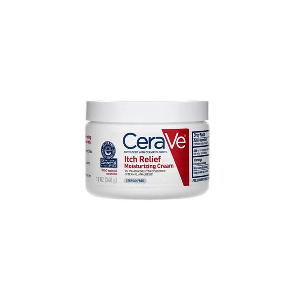 CERAVE ITCH RELIEF MOISTURIZING CREAM 340G