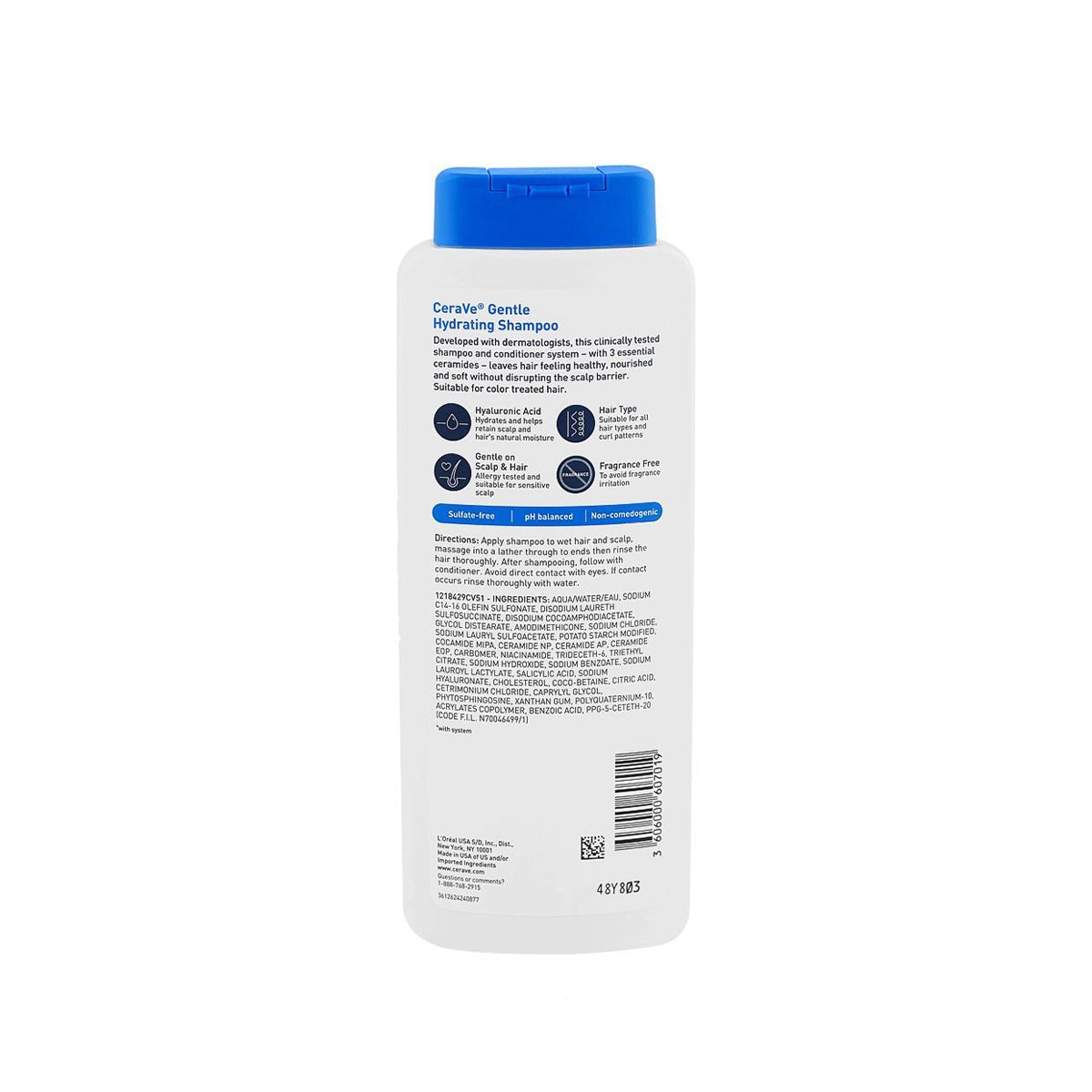 CERAVE SHAMPOO GENTLE HYD 355ML