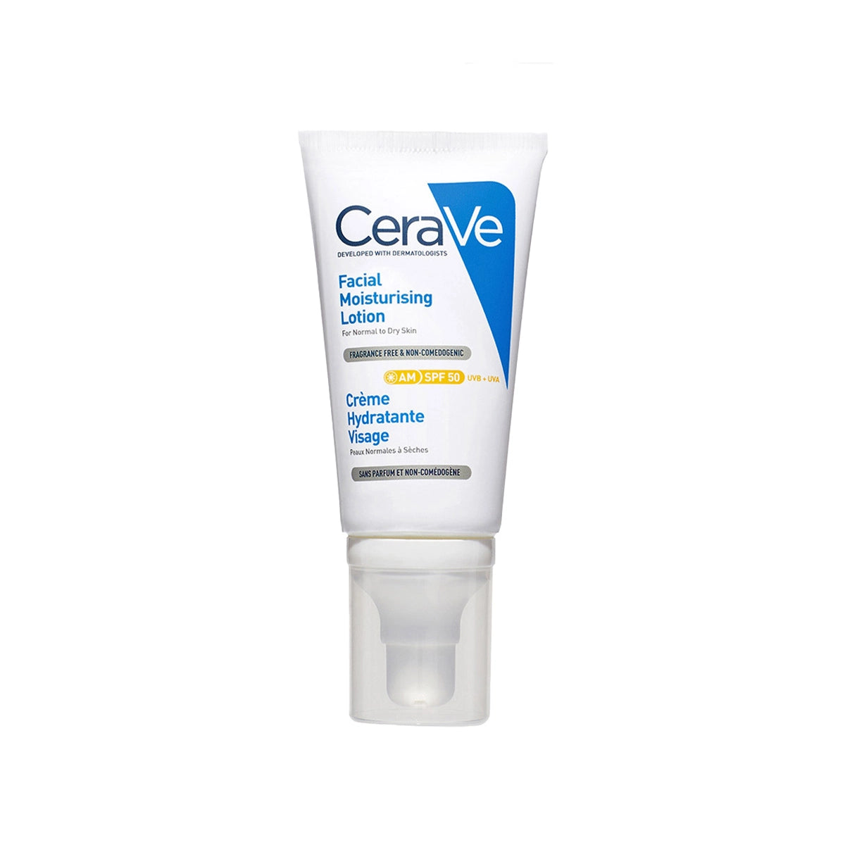 CERAVE UK FACIAL MOISTURISING LOTION AM SPF50 52ML