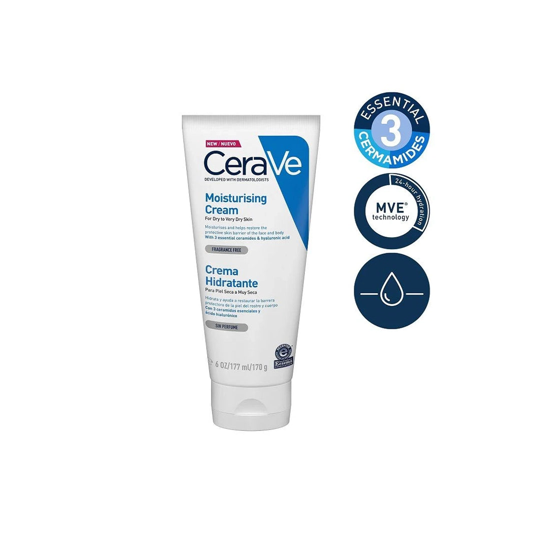 CERAVE UK MOISTURISING CREAM 177ML BAUME HYDRATANT