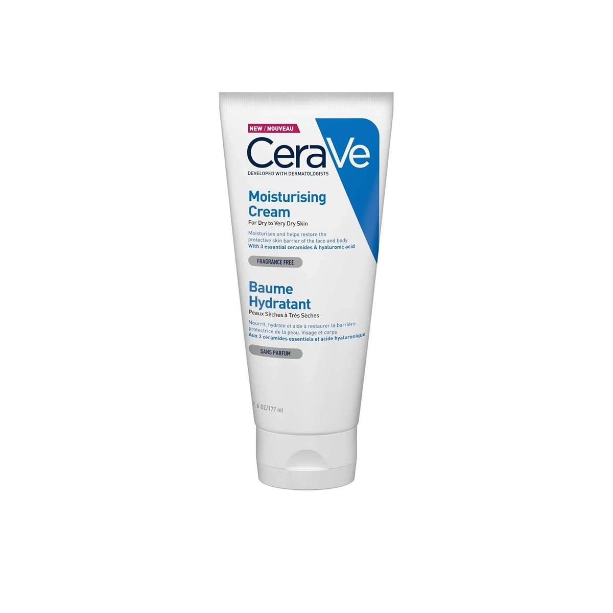 CERAVE UK MOISTURISING CREAM 177ML BAUME HYDRATANT