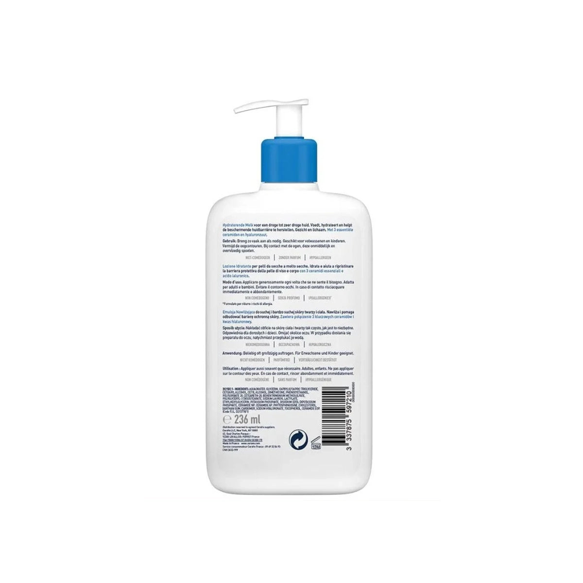 CERAVE UK MOISTURISING LOTION 0473ML