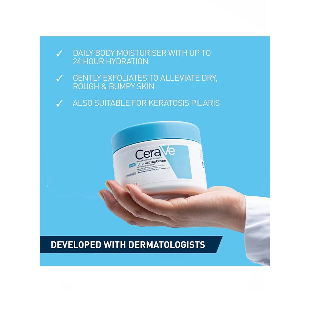 CERAVE UK SA SMOOTHING CREAM 340GM