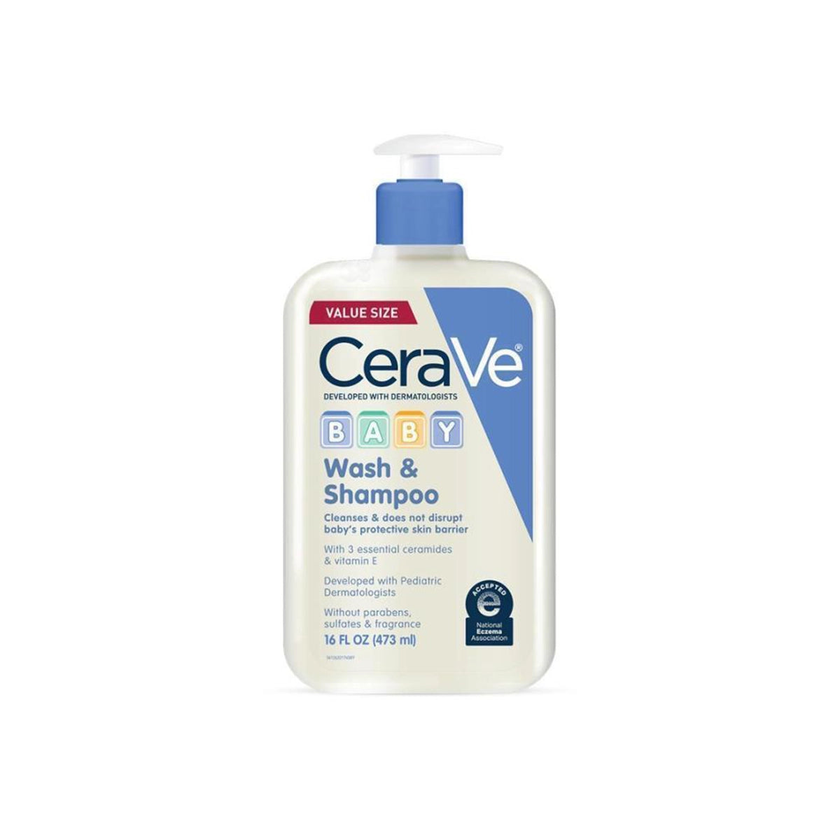 CERAVE WASH SHAMPOO VITAMIN E 473ML