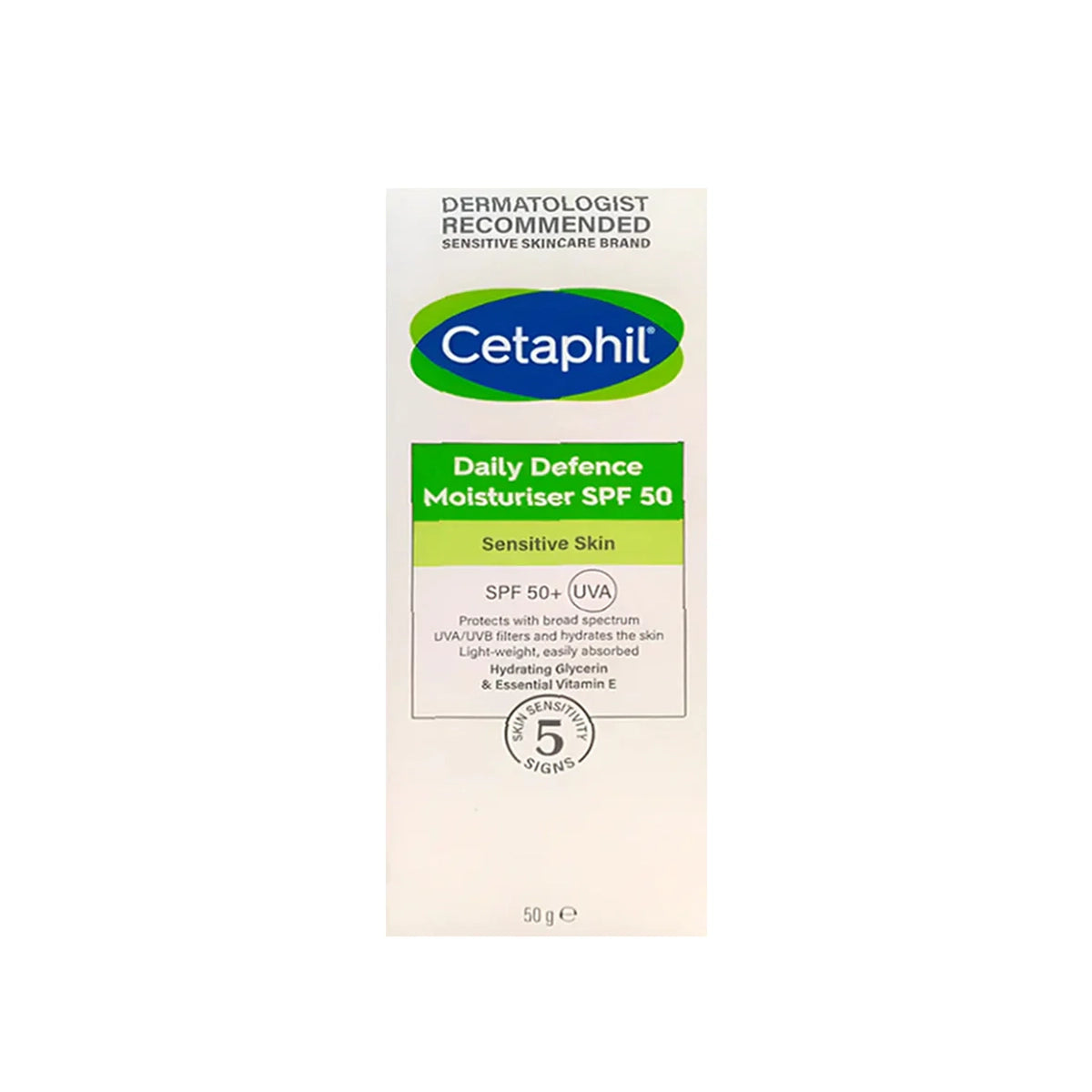 CETAPHIL DAILY DEFENCE CREAM 50SPF 50G