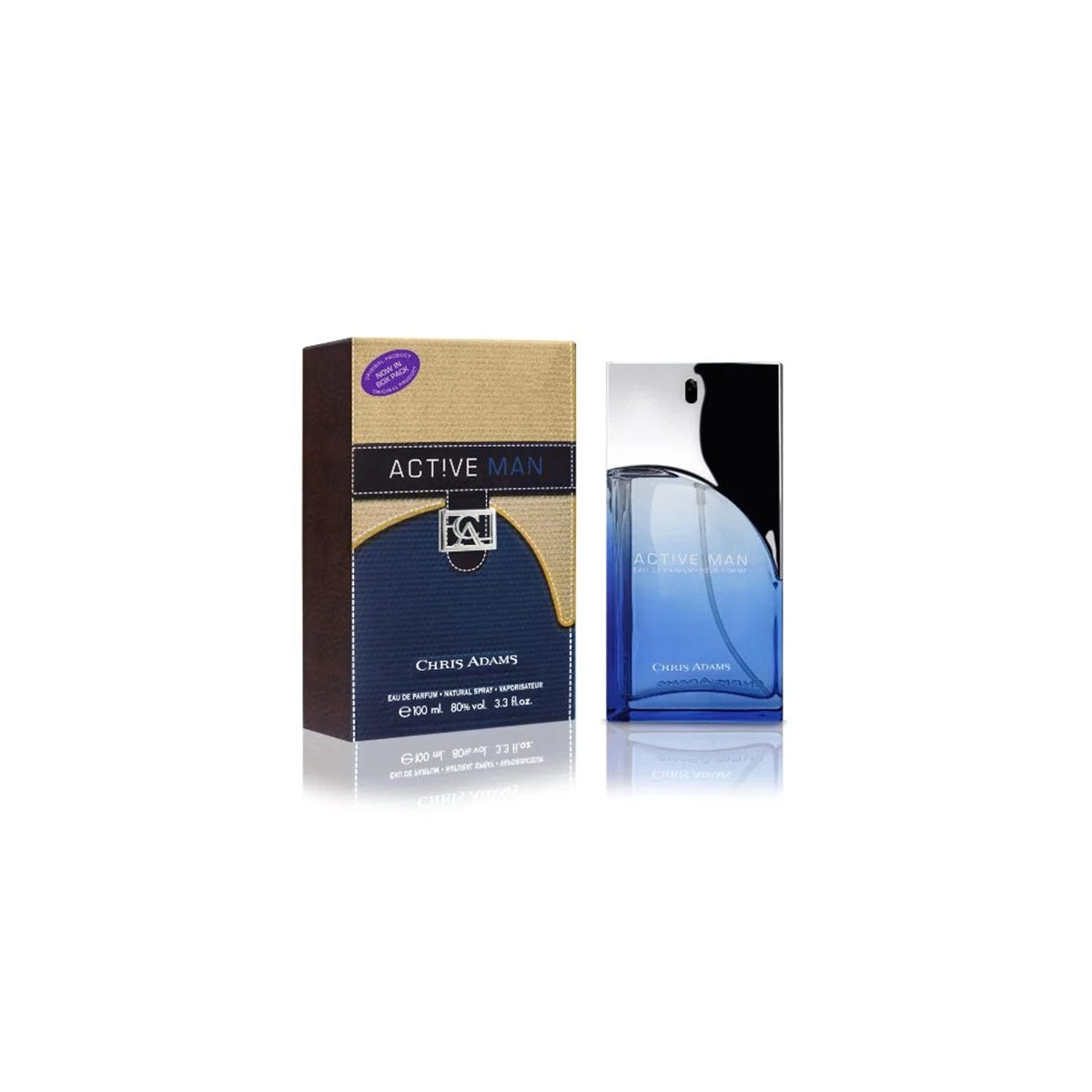 CHRIS ADAMS ACTIVE MAN EDP 100ML