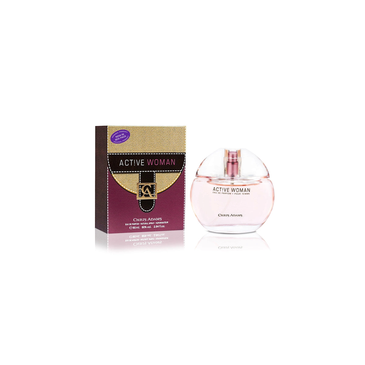 CHRIS ADAMS ACTIVE WOMAN EDP 80ML