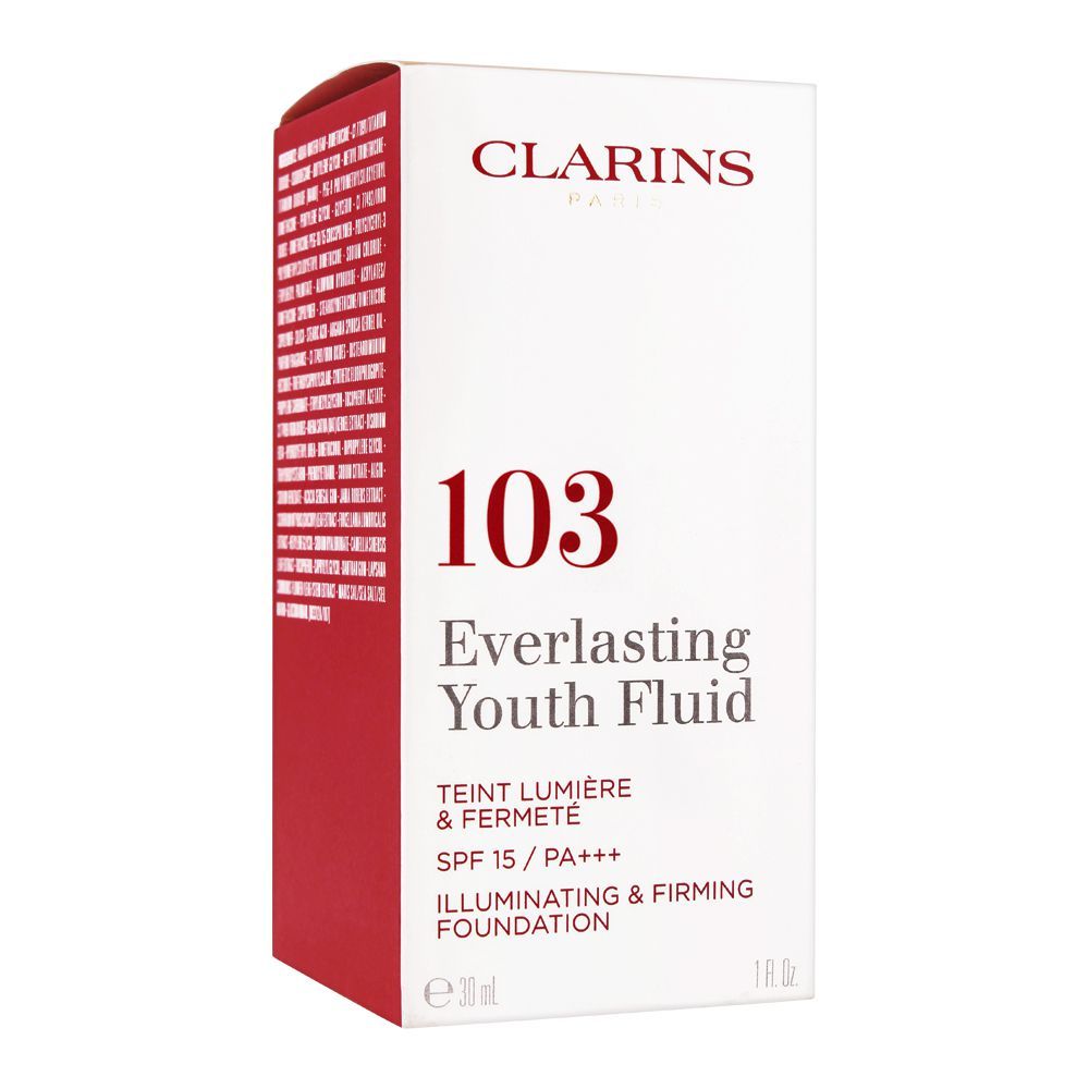 CLARINS FOUNDATION 103 SPF15 30ML EVERLASTING YOUTH FLUID