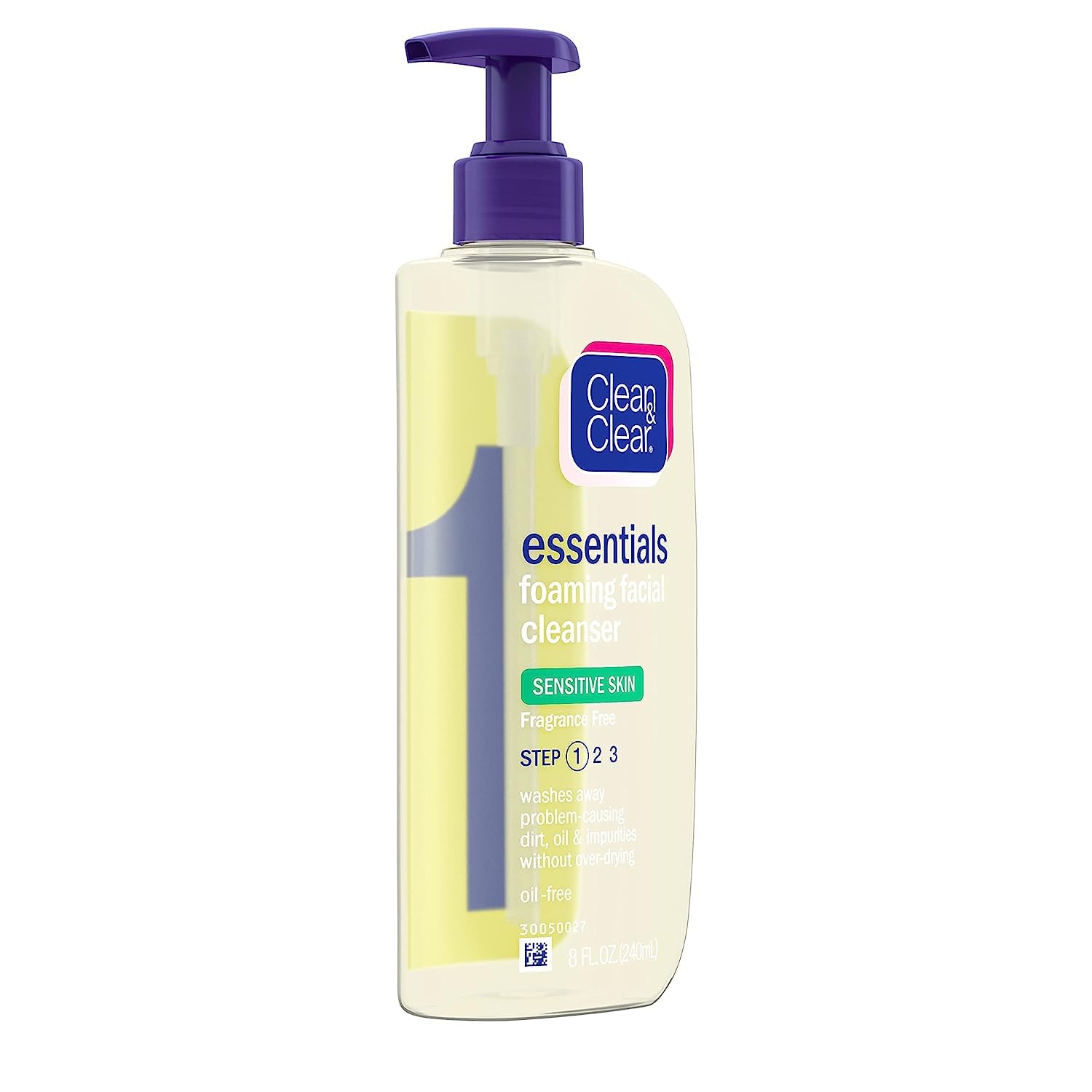 CLEAN CLEAR USA FACIAL CLEANSER 240ML SENSITIVE