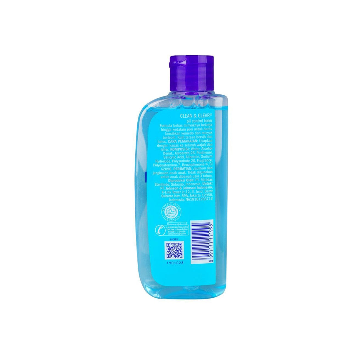 CLEAN CLEAR INDO TONER OIL CONTROL 100ML