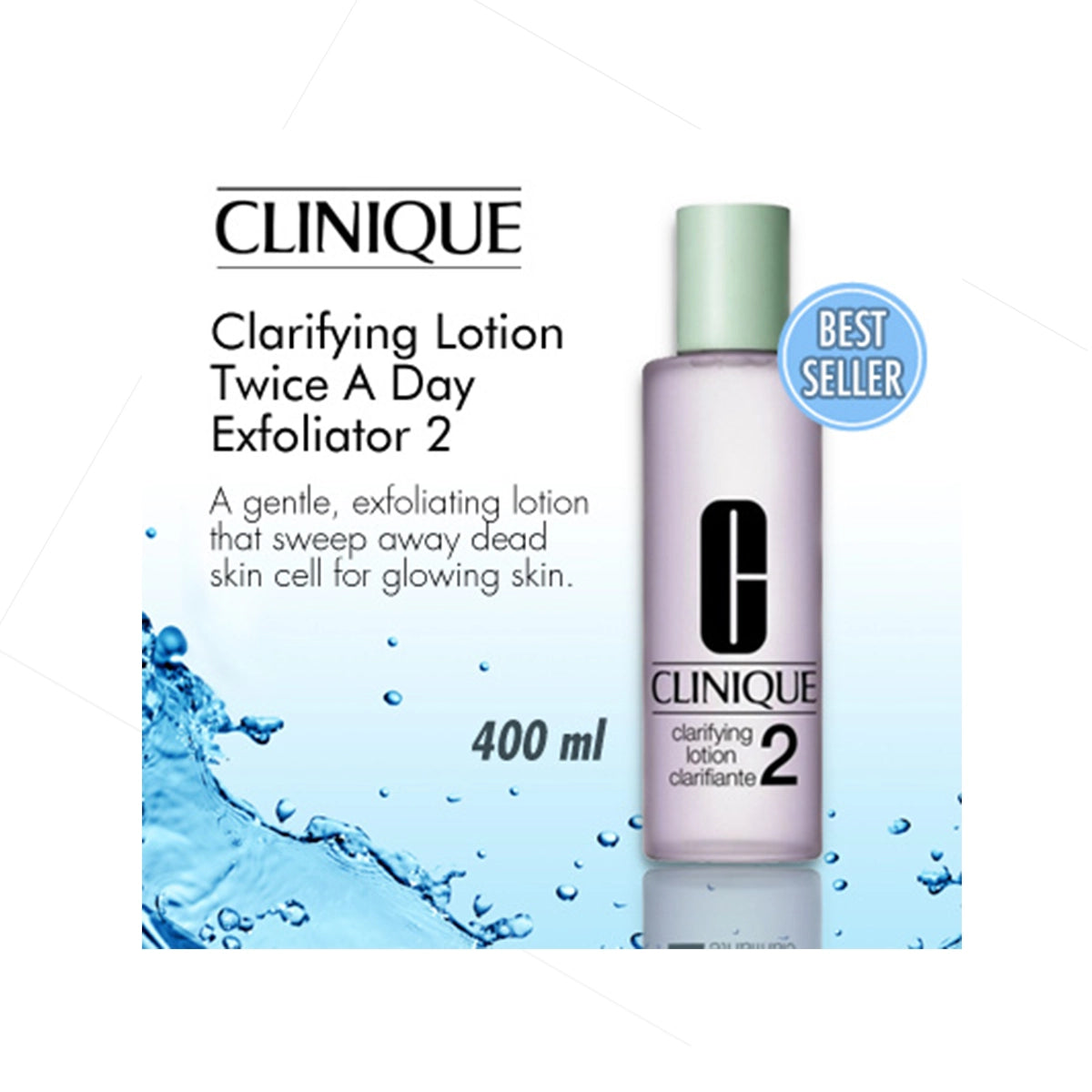 CLINIQUE CLARIFYING LOTION 2 400ML