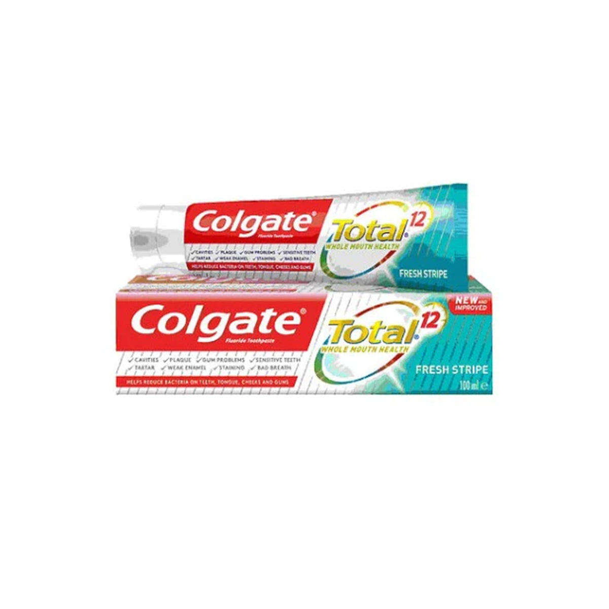 COLGATE CHINA TOOTH PASTE 100ML TOTAL 12 WHOLE MOUTH HEALTH
