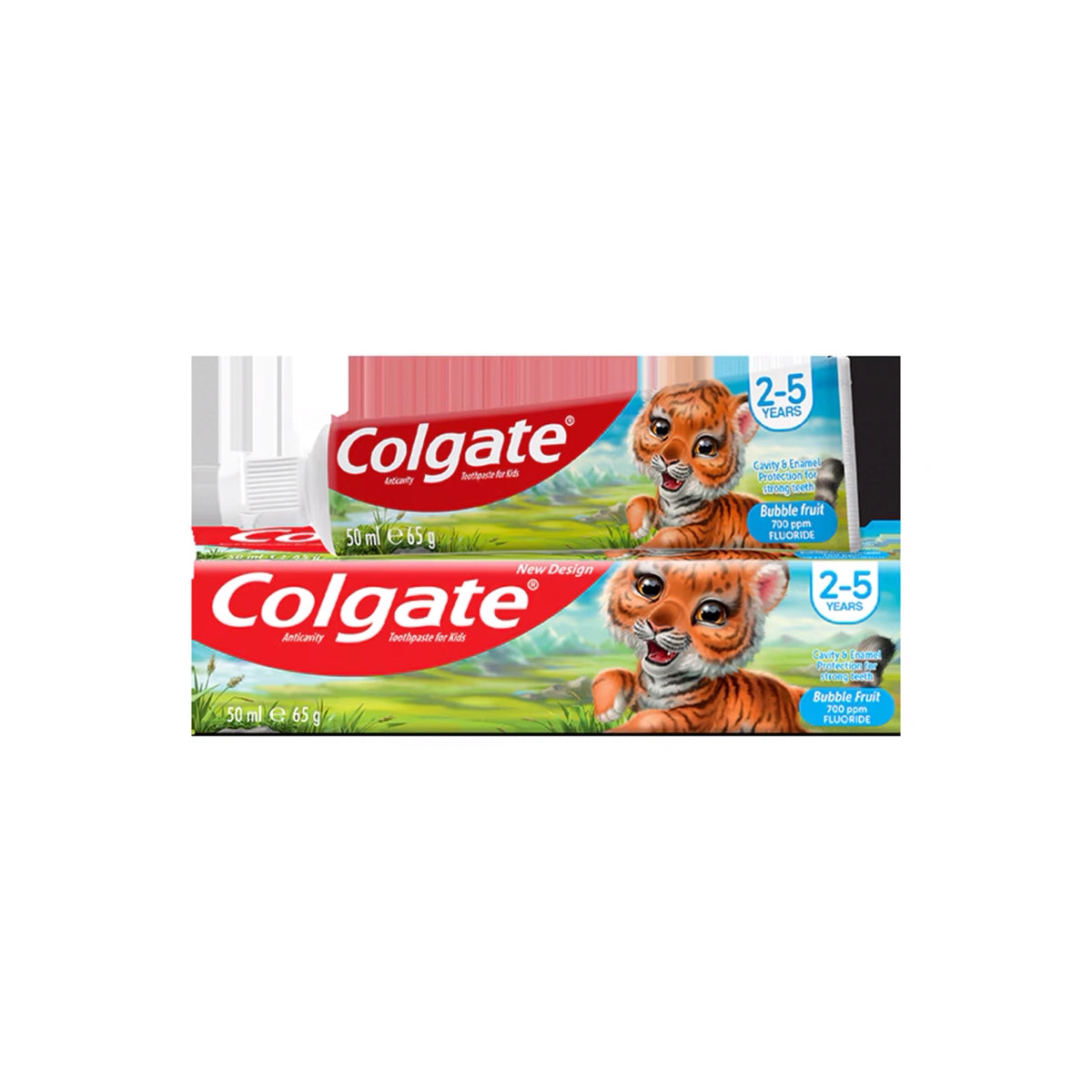 COLGATE CHINA TOOTH PASTE 50ML KIDS BUBBLE FRUIT 2 5 YEARS