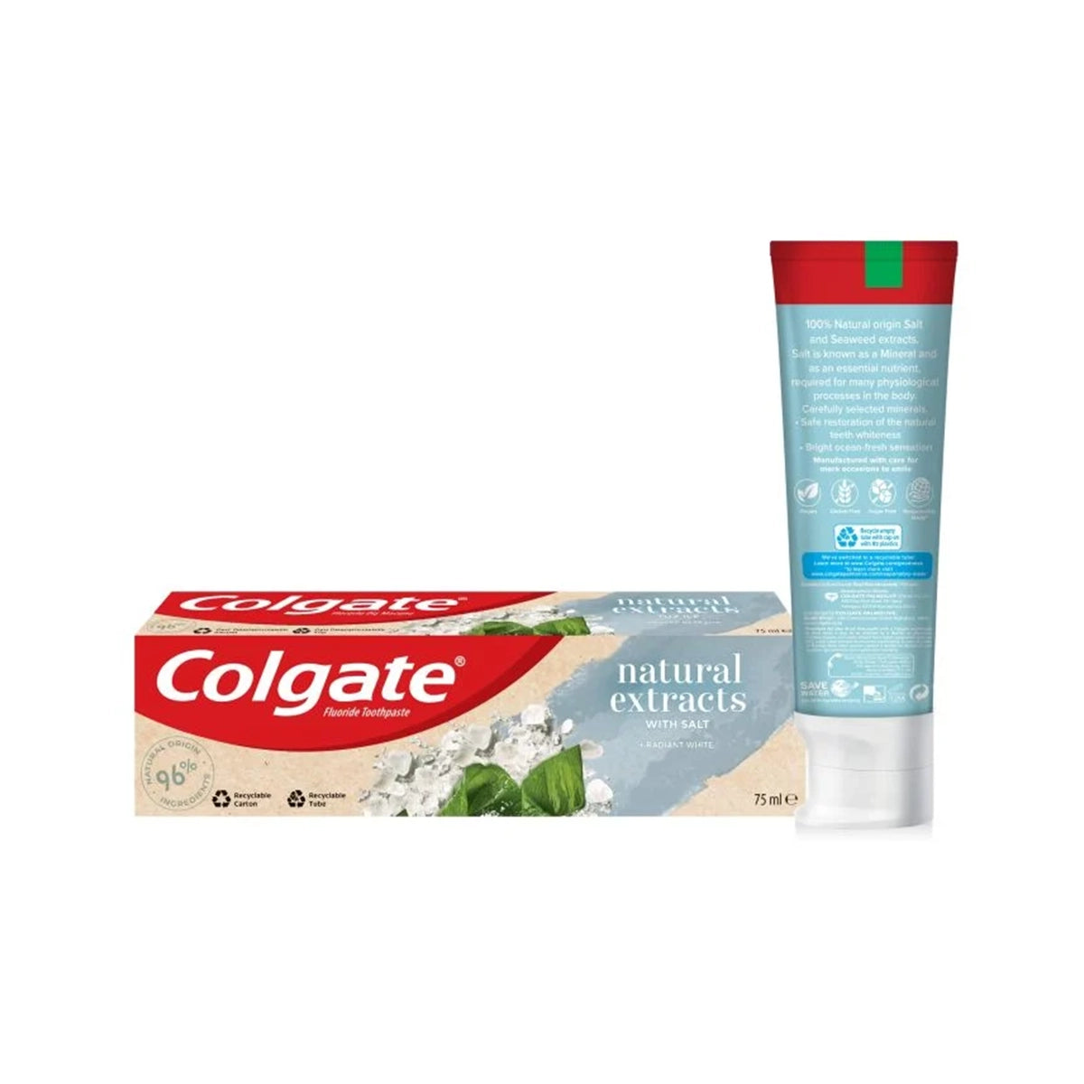 COLGATE CHINA TOOTH PASTE 75ML NATURAL SEAWEED & SALT EXTRACT
