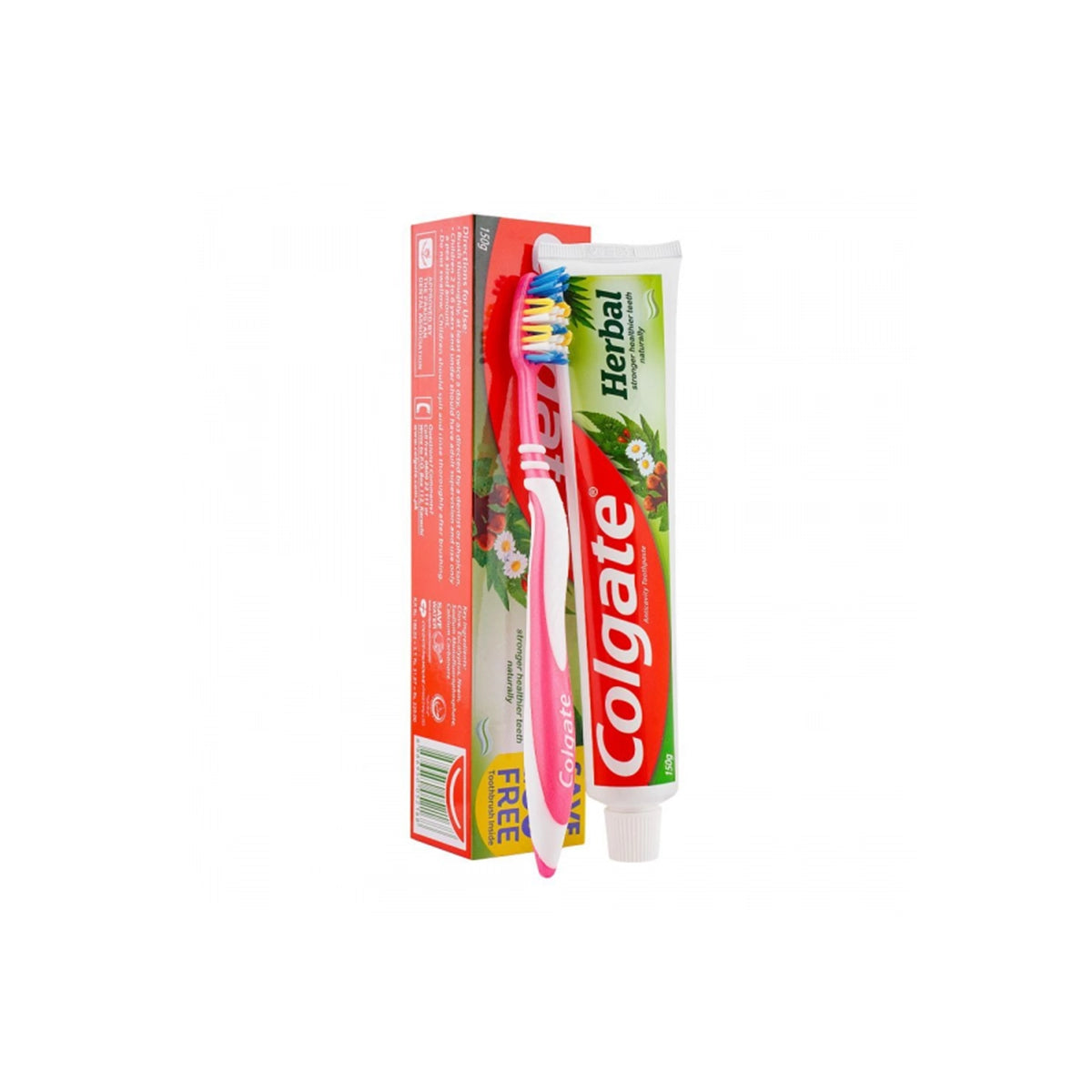 COLGATE PAK TOOTH PASTE 150GM SLIM SOFT FREE TOOTH BRUSH INSIDE