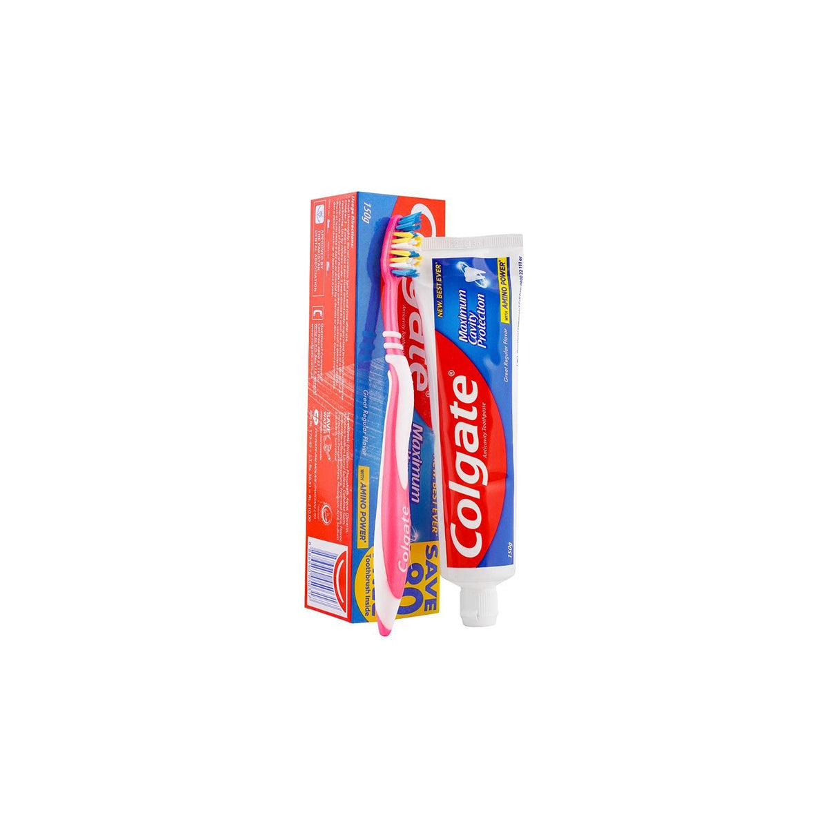COLGATE PAK TOOTH PASTE 200GM MAXIMUM CAVITY BRUSH PACK