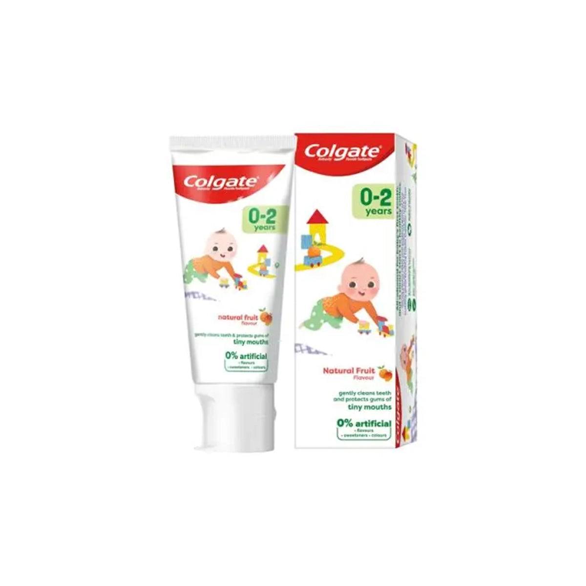 COLGATE TOOTH PASTE 50ML 0 2YEARS NATURAL FRUIT FLAVOR