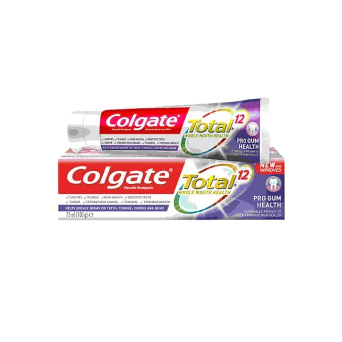 COLGATE TOOTH PASTE TOTAL 12 PRO GUM HEALTH 75ML