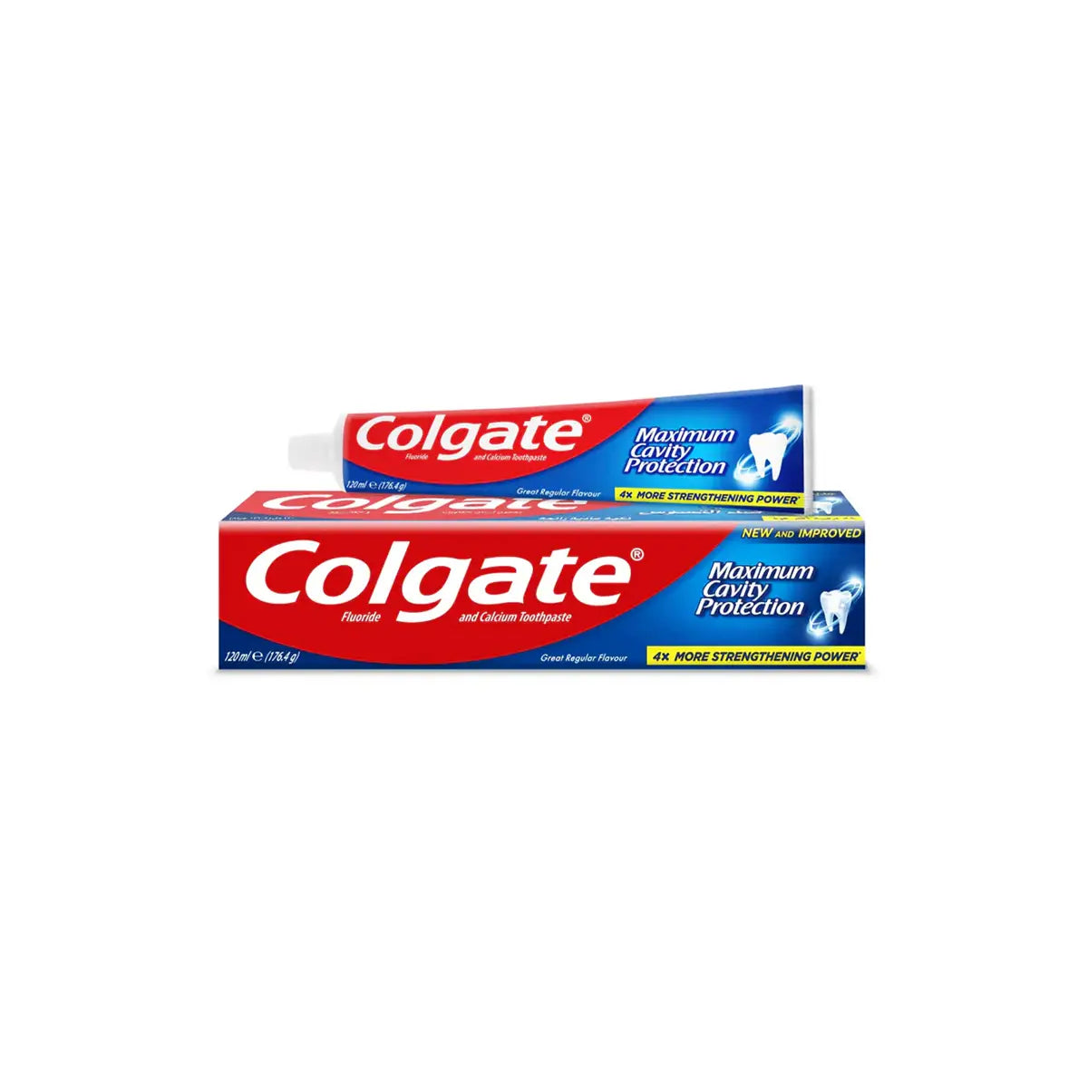COLGATE KSA TOOTH PASTE 120ML MAXIMUM CAVITY PROTECTION