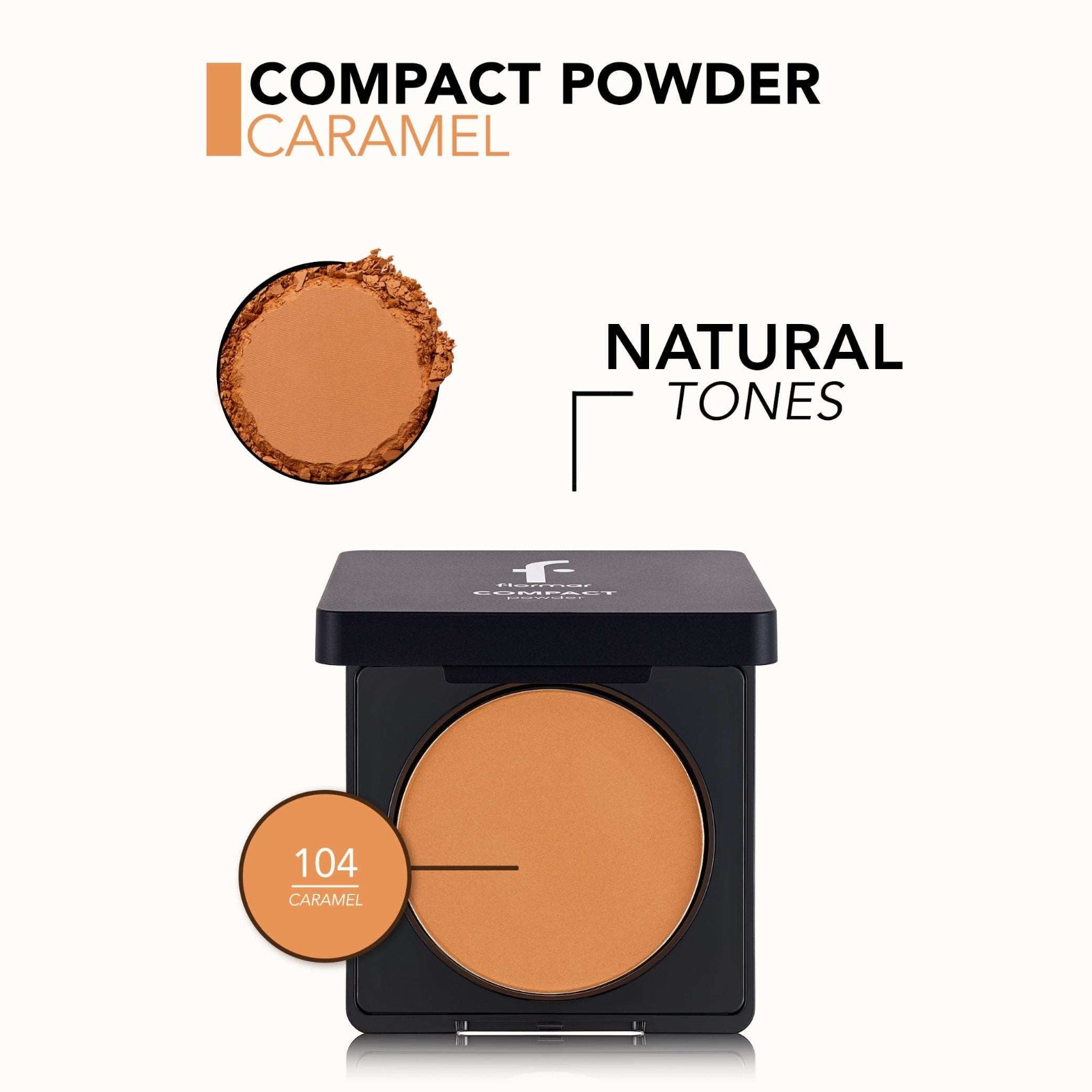 FLORMAR COMPACT POWDER 104