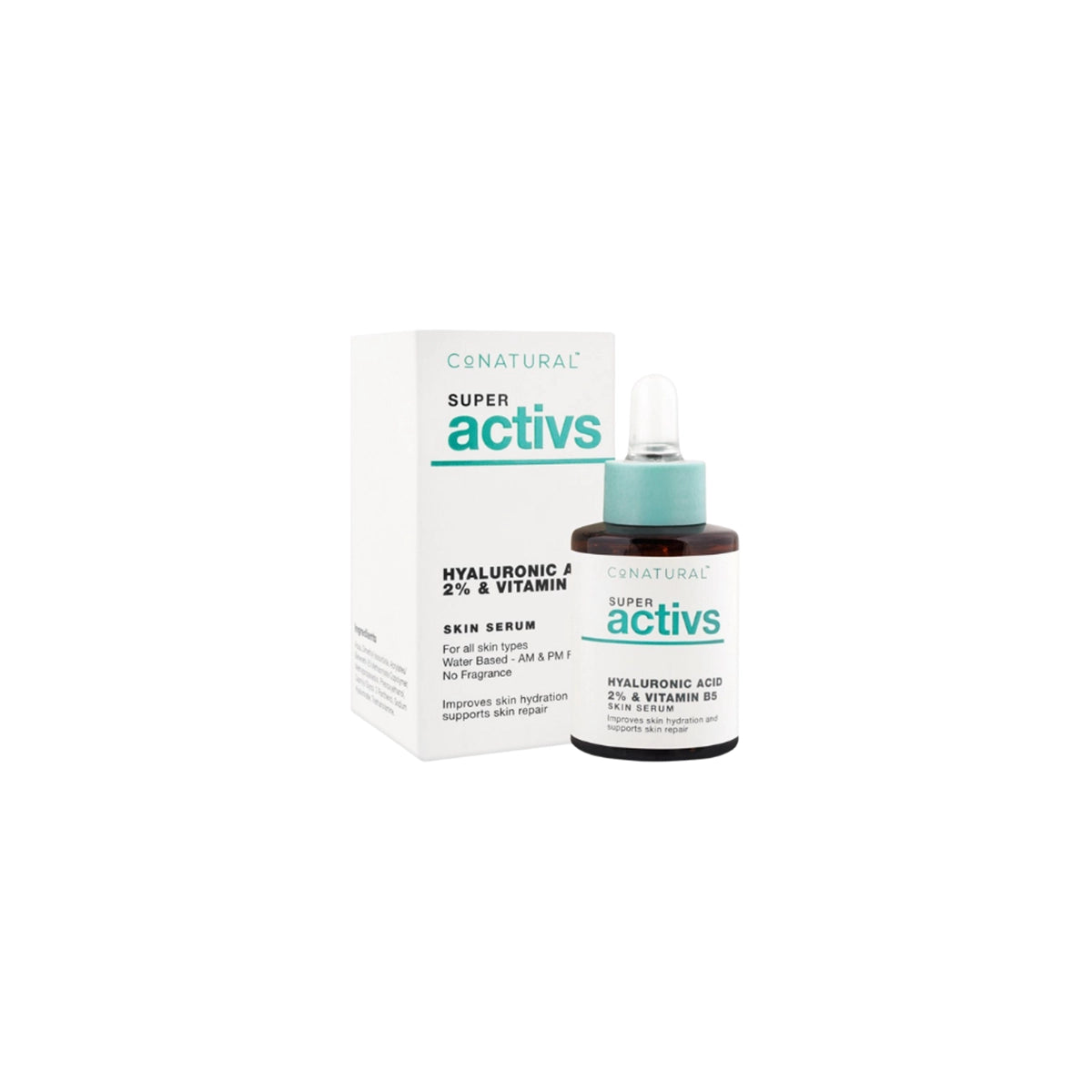 CONATURAL SUPER ACTIVS SKIN SERUM HYALURONIC ACID & VIT B5