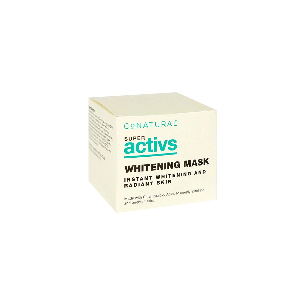 CONATURAL SUPER ACTIVS WHITENING MASK 50G