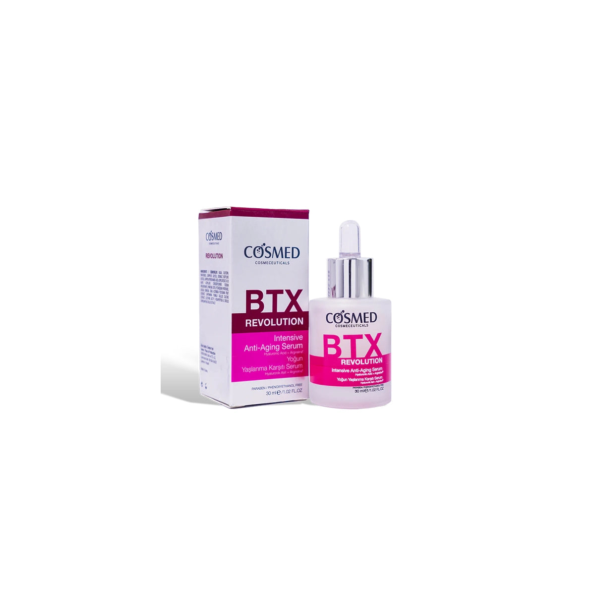 COSMED REVOLUTION INTENSIVE ANTI AGING BTX SERUM 30ML