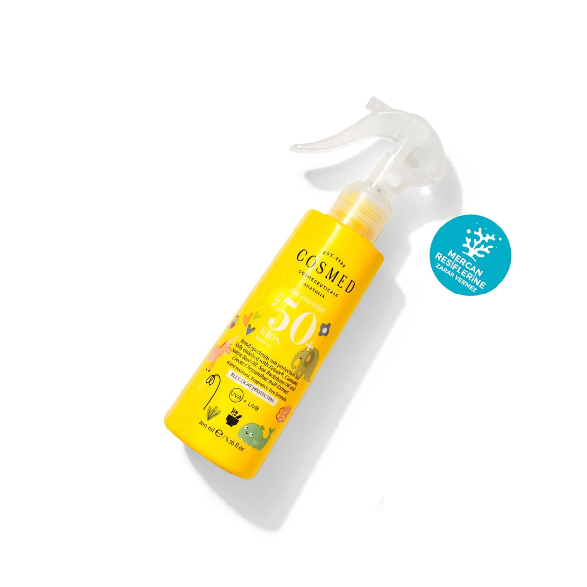 COSMED SUN ESSENTIAL SPF50+KIDS SPRAY 200ML