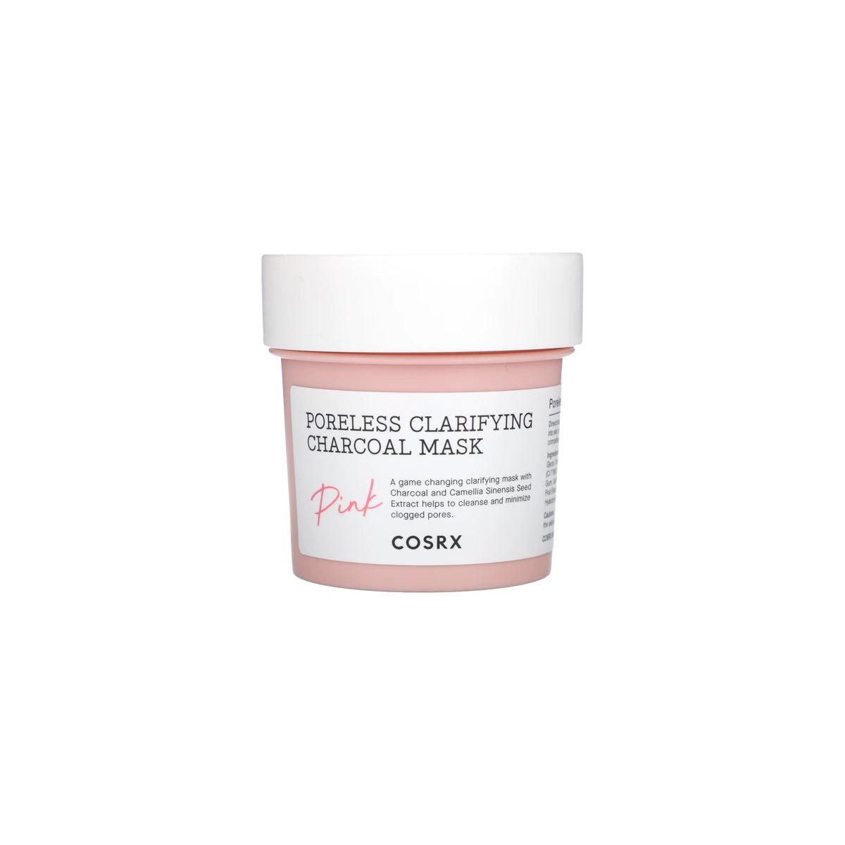 COSRX PORELESS CLARIFYING CHARCOAL MASK PINK 110G