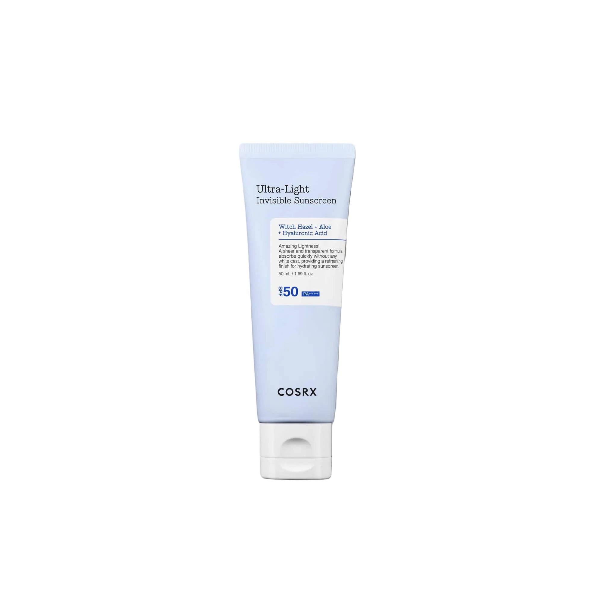 COSRX ULTRA LIGHT INVISIBLE SUNSCREEN SPF50 50ML