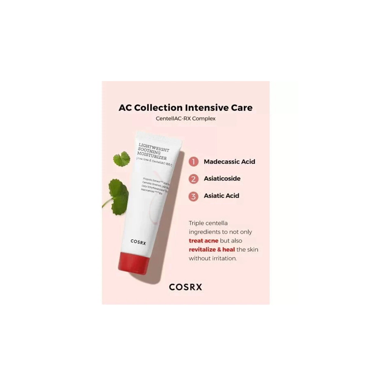 COSRX LIGHT WEIGHT SOOTHING MOISTURIZER 80ML