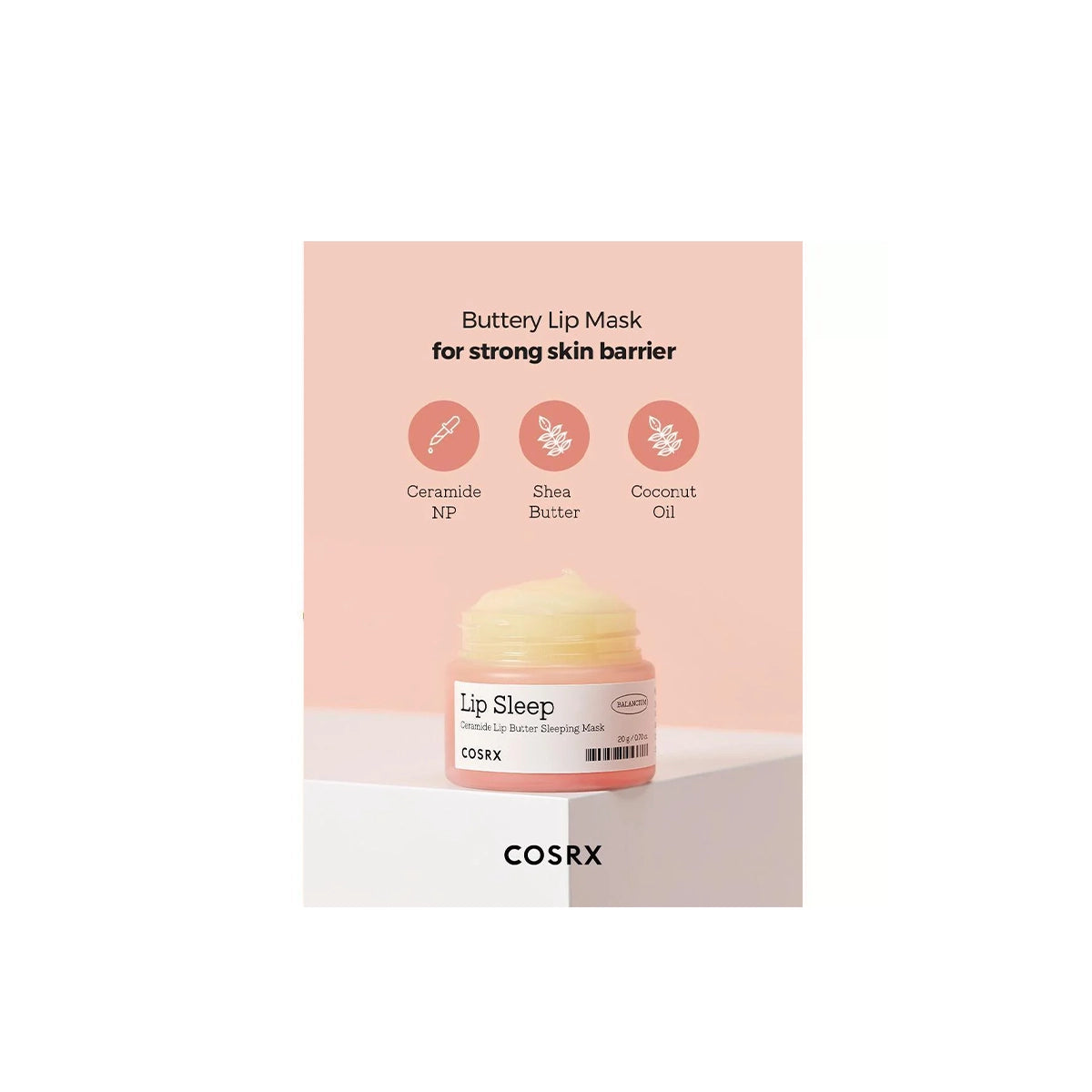 COSRX LIP SLEEP CERAMIDE LIP BUTTER 20GM