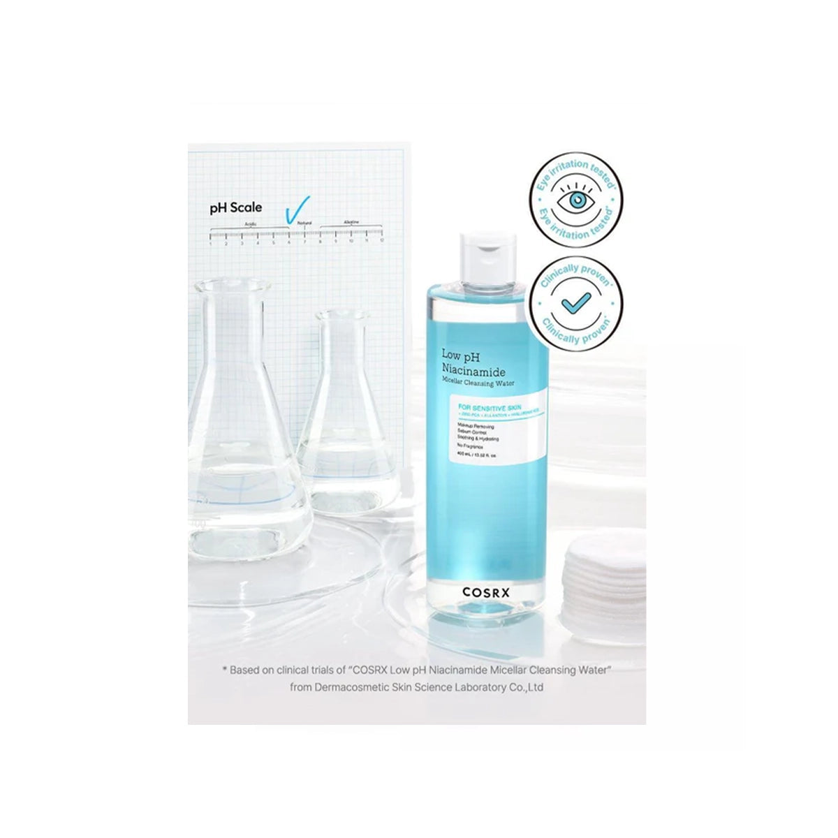 COSRX LOW PH NIACINAMIDE MICELLAR WATER 400ML